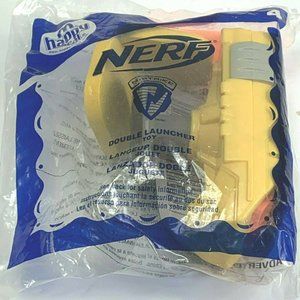 McDonalds Happy Meal Toy Nerf Double Launcher #4 New Sealed 2009